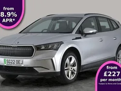 Silver Used 2022 Skoda Enyaq iV ecoSuite SUV | £16,478 (Fair price)