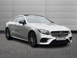 Silver Used 2020 Mercedes E400 AMG Line Premium Plus Coupe | £25,790 (Fair price)