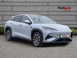 Indigo grey Used 2025 BYD Sealion 7 Design SUV | £44,995 (Expensive)