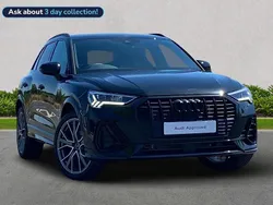 Black Used 2025 Audi Q3 Black Edition SUV | £37,543 (Fair price)