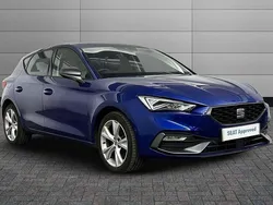 Blue Used 2021 Seat Leon FR Hatchback | £14,650 (Fair price)