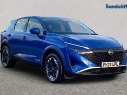 Special metallic magnetic blue Used 2024 Nissan Qashqai Acenta Premium SUV | £21,903 (Fair price)
