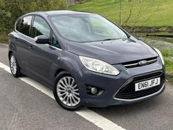Blue Used 2012 Ford C-MAX Titanium MPV | £1,495 (Good price)