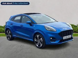 Blue Used 2024 Ford Puma ST-Line X SUV | £22,250 (A bit pricey)