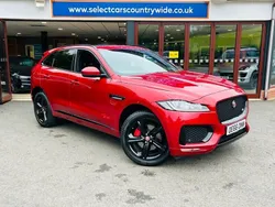 Red Used 2016 Jaguar F-Pace S SUV | £17,495 (Fair price)