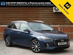 Blue Used 2018 Hyundai i30 Premium SE Estate | £9,995 (Fair price)