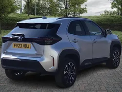 Silver Used 2023 Toyota Yaris Hybrid Design Estate | £22,461 (Fair price)