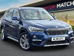 Blue Used 2018 BMW X1 xLine SUV | £13,550 (Fair price)