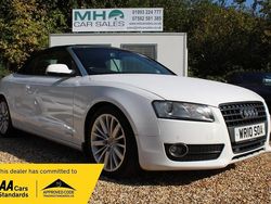 White Used 2010 Audi A5 Cabriolet Performance Cabriolet | £3,995 (Fair price)