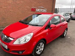 Red Used 2010 Vauxhall Corsa Hatchback | £2,995 (Good price)