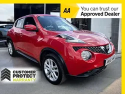 Red Used 2016 Nissan Juke N-Connecta SUV | £6,995 (Fair price)