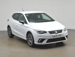White New 2025 Seat Ibiza XCELLENCE Hatchback | £18,998 (Good price)
