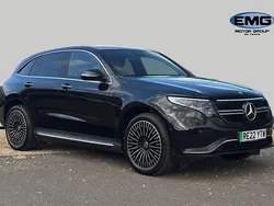 Black Used 2022 Mercedes EQC400 AMG Line Premium SUV | £28,995 (Fair price)