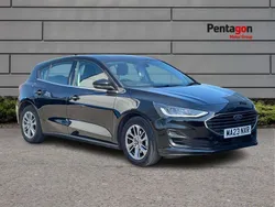 Agate black metallic colour Used 2023 Ford Focus Titanium Hatchback | £16,995 (Fair price)