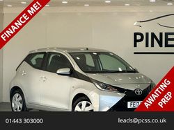 Silver Used 2017 Toyota Aygo X-play Hatchback | £5,999 (Fair price)