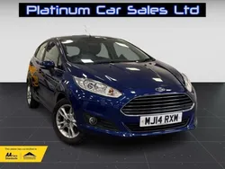 Blue Used 2014 Ford Fiesta Zetec Hatchback | £5,995 (Fair price)