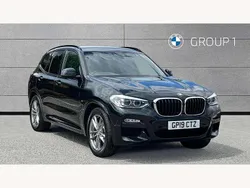 Black Used 2019 BMW X3 M Sport SUV | £24,650 (Good price)