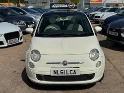 White Used 2011 Fiat 500 Lounge Hatchback | £2,475 (Super price)