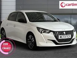 White Used 2023 Peugeot 208 Allure+ Hatchback | £16,788 (A bit pricey)