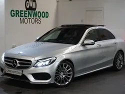 Silver Used 2016 Mercedes C220 AMG Line Premium Sedan | £12,790 (Fair price)