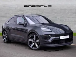 Volcano grey metallic New 2024 Porsche Macan 4 Electric SUV | £81,850