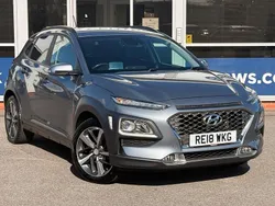 Silver Used 2018 Hyundai Kona Premium SE SUV | £11,175 (Fair price)