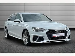 Glacier white Used 2020 Audi A4 S-Line Estate | £20,195 (Fair price)
