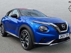 Magnetic blue New 2025 Nissan Juke Tekna+ SUV | £22,890 (A bit pricey)
