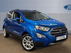 Blue Used 2022 Ford Ecosport Titanium SUV | £11,695 (Fair price)