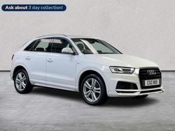 White Used 2019 Audi Q3 S-Line SUV | £14,499 (Super price)
