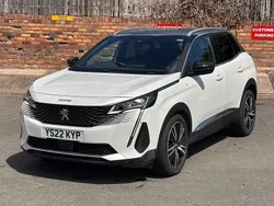 White Used 2022 Peugeot 3008 Premium SUV | £20,400 (Fair price)