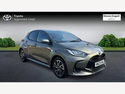 Bronze Used 2023 Toyota Yaris Hybrid Design Hatchback | £17,353 (Fair price)