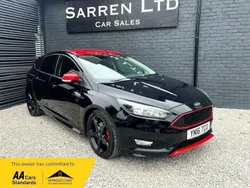 Black Used 2016 Ford Focus Zetec Hatchback | £6,995 (A bit pricey)