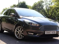 Grey Used 2017 Ford Focus Titanium X Hatchback | £9,400 (Good price)