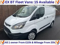 White Used 2017 Ford Transit Custom Van | £8,999 (Super price)