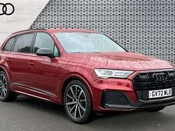 Red Used 2023 Audi Q7 Black Edition SUV | £45,135 (Fair price)
