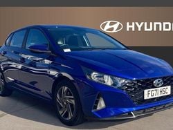Blue Used 2021 Hyundai i20 Hatchback | £12,169 (Fair price)