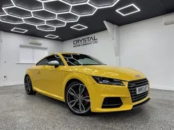 Yellow Used 2017 Audi TT Design Coupe | £21,995 (Expensive)
