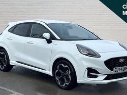 White Used 2024 Ford Puma ST-Line X Hatchback | £23,695 (Expensive)