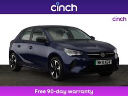 Blue Used 2021 Vauxhall Corsa-e Hatchback | £11,199 (Fair price)