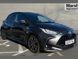 Grey Used 2020 Toyota Yaris Hybrid Design Hatchback | £11,690 (Fair price)