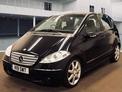 Black Used 2008 Mercedes A180 Avantgarde Hatchback | £2,499 (A bit pricey)