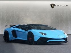 Blue Used 2017 Lamborghini Aventador Cabriolet | £339,950