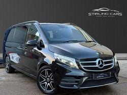 Black Used 2018 Mercedes V250 AMG line MPV | £37,989 (Expensive)