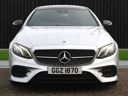 Silver Used 2017 Mercedes E220 AMG line Coupe | £17,185 (Fair price)