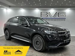 Black Used 2021 Mercedes EQC400 AMG Line Premium SUV | £22,449 (Fair price)