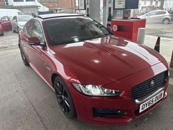 Red Used 2015 Jaguar XE R-Sport Sedan | £6,699 (Fair price)