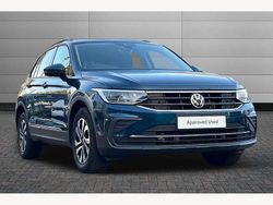 Blue Used 2021 VW Tiguan Active SUV | £25,390 (Fair price)