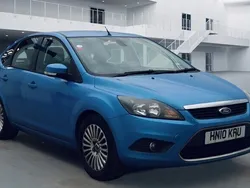 Blue Used 2010 Ford Focus Titanium Hatchback | £2,000 (Fair price)