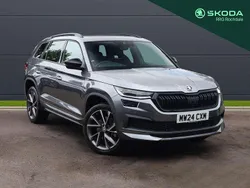 Graphite grey metallic Used 2024 Skoda Kodiaq SportLine SUV | £34,995 (Fair price)